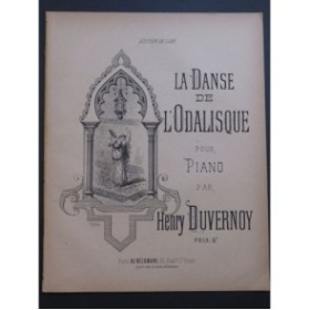 DUVERNOY Henry La Danse de L'Odalisque Piano