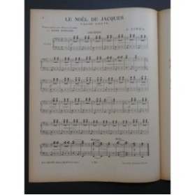 ZIMÈS A. Le Noël de Jacques Piano 4 mains 1914