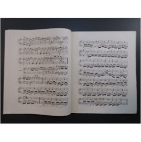 MOZART W. A. Chanson Allemande variée Piano ca1860