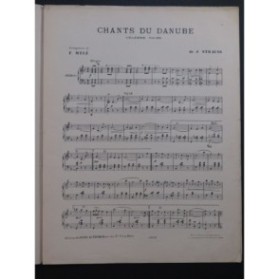 STRAUSS Johann Chants du Danube Valse Piano