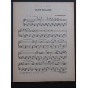 VEISTROFFER H. Clair de Lune Piano