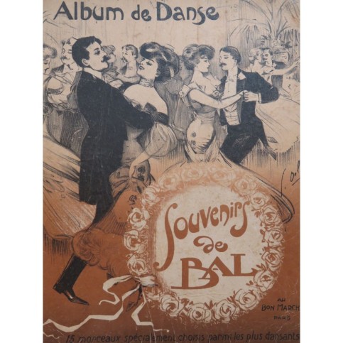 Souvenirs de Bals Album de Danse 15 Pièces Piano 1908