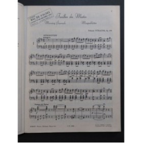 STRAUSS Johann Les plus célèbres Valses pour Piano