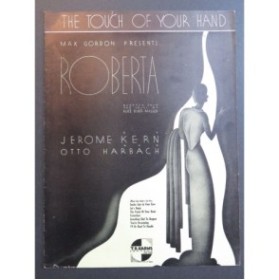 KERN Jérôme The Touch of your Hand Chant Piano 1933
