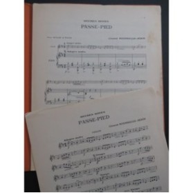 ROUSSELLE-JÉHIN Clément Passe-Pied Violon Piano ca1925