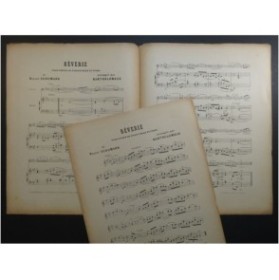 SCHUMANN Robert Rêverie Violon Piano ca1900