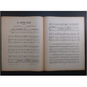 BOISSIÈRE Frédéric La Goutte d'Eau Chant Piano