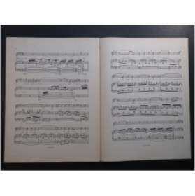 DE COURPON S. B. La Rose Chant Piano 1914