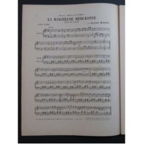 MARIE Étienne La Baigneuse Berckoise Piano