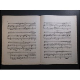 DELMAS Marc Choral et Variations Trompette Piano 1945