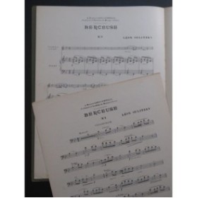 OULITZKY Léon Berceuse Piano Violon ou Violoncelle 1914