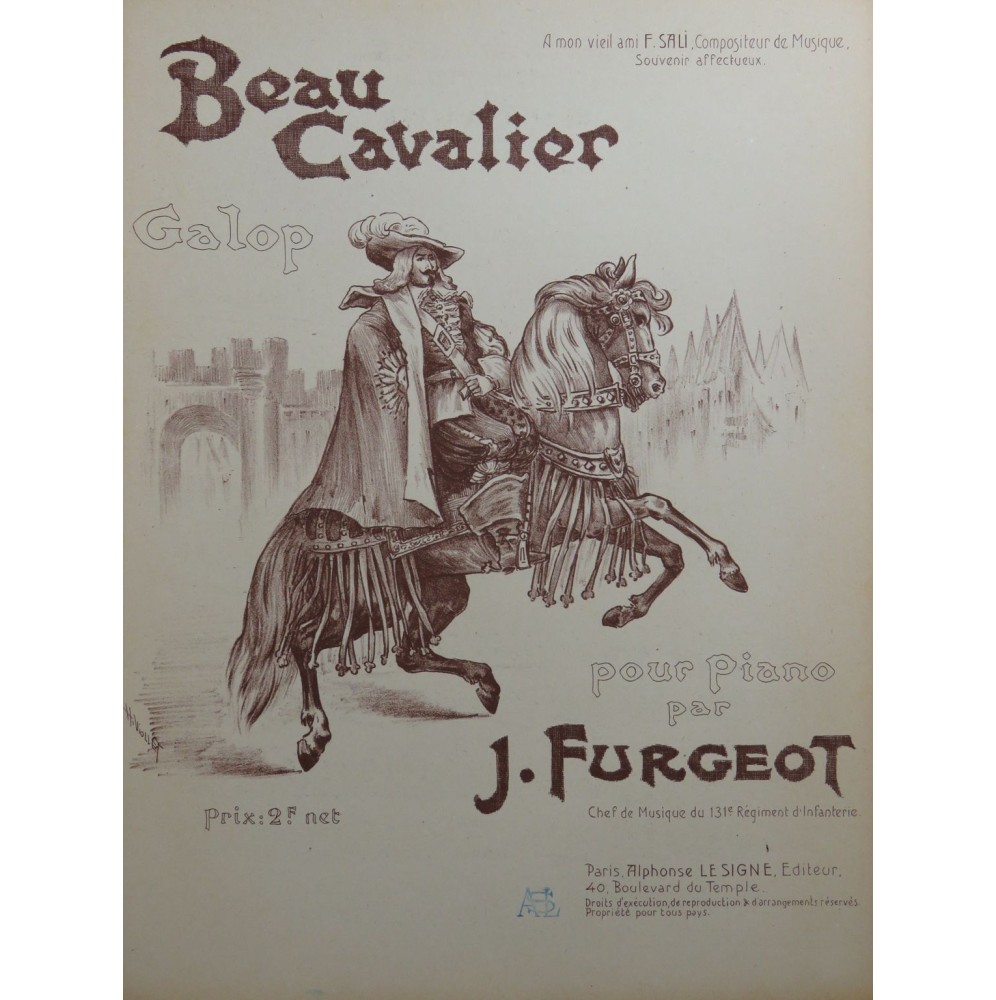 FURGEOT J. Beau Cavalier Piano