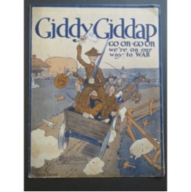 FROST Jack Giddy Giddap! Go On! Go On! Chant Piano 1917