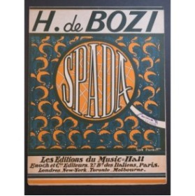 DE ROZI Harold Spada Piano 1926