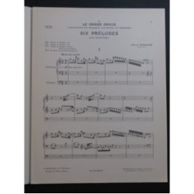 RIBOLLET Albert Prélude No 1 Orgue