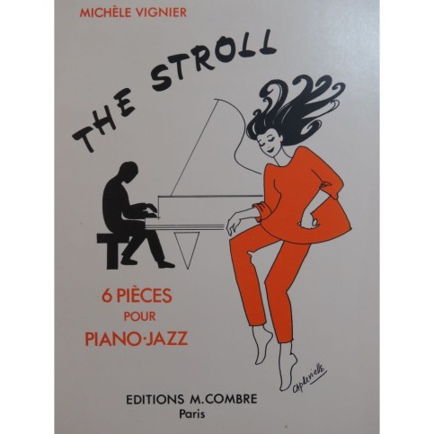 VIGNIER Michèle The Stroll 6 Pièces Jazz Piano 1982