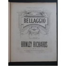 RICHARDS Brinely Bellagio Piano ca1867