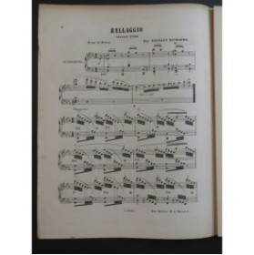 RICHARDS Brinely Bellagio Piano ca1867