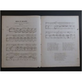 NADAUD Gustave Rêves et Réalités Chant Piano ca1870