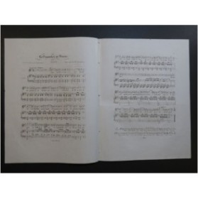 SCHUBERT Camille Le Gondelier de Venise Chant Piano ca1840