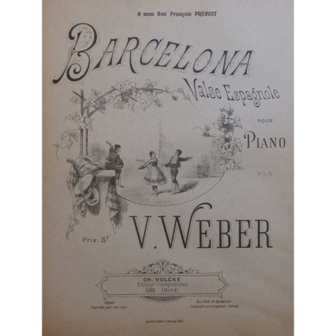 WEBER V. Barcelona Piano