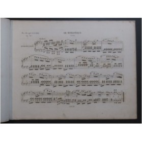 LANNER Joseph Le Romantique Piano ca1845