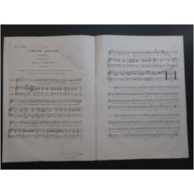 ROMAGNESI Antoine L'Amante Aveugle Chant Piano ou Harpe ca1820