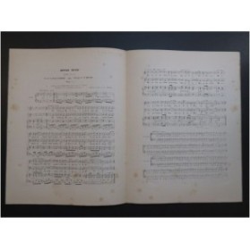 MASINI F. Bonne Fête Chant Piano ca1850