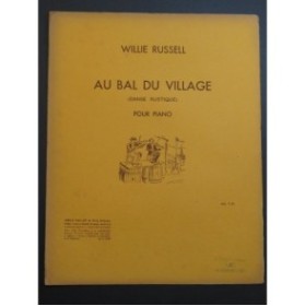 RUSSELL Willie Au Bal du Village Piano ca1925