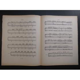 THUILLIER Edouard Fleur d'Innocence Valse Piano 4 mains ca1880