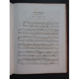 ROSSINI G. Il Barbiere di Siviglia Opéra Piano solo ca1825