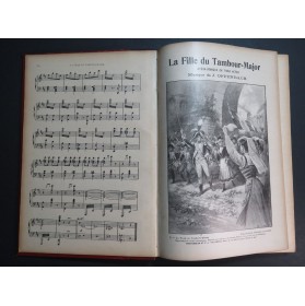 OFFENBACH Jacques La Fille du Tambour Major Opéra Piano Chant