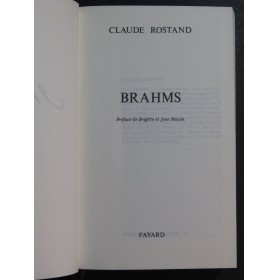 ROSTAND Claude Brahms 1978