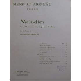 CHAIGNEAU Marcel Myrto Chant Piano