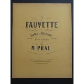 PHAL M. La Fauvette Piano 1931
