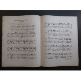 GOETSCHY J. Boules de neige Piano XIXe siècle