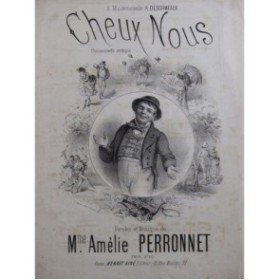 PERRONNET Amélie Cheux Nous Chant Piano XIXe siècle