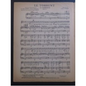 CARMI Lao Le Torrent Chant Piano 1955