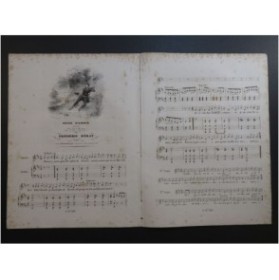 BÉRAT Frédéric Peine d'amour Chant Piano ca1830
