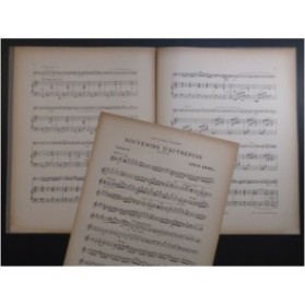 ARNEL Louis Souvenirs d'Autrefois Violon Piano ca1905