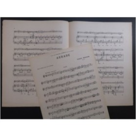 ROSIER Amédée Aubade Violon Piano ca1905