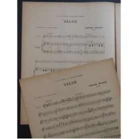 ROSIER Amédée Valse Violon Piano