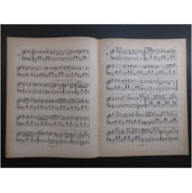 STRAUSS Johann Sulle Rive Del Danubio Piano 1867
