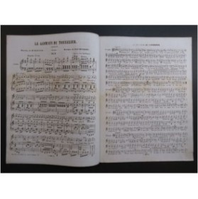 HENRION Paul Le Refrain du Tonnelier Chant Piano 1856