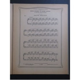 FÉVRIER Henry La Bonne Journée Saute Mouton Piano 1949