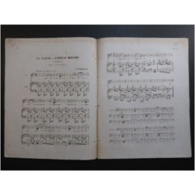 DAVID Félicien La Fleur et l'Oiseau Mouche Chant Piano ca1840