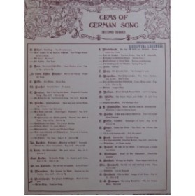 MENDELSSOHN Auf Flügeln des Gesanges Chant Piano1910