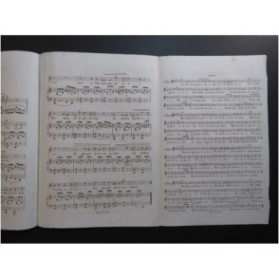 MARGUERIN Jules Fantine Chant Piano ca1850