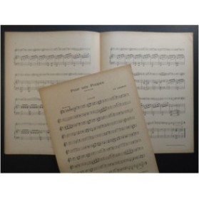 JARDIN Ch. Pour une Poupée Violon Piano ca1925