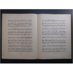 DEBUSSY Claude Mandoline Chant Piano 1905